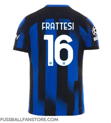 Inter Milan Davide Frattesi #16 Replik Heimtrikot 2023-24 Kurzarm